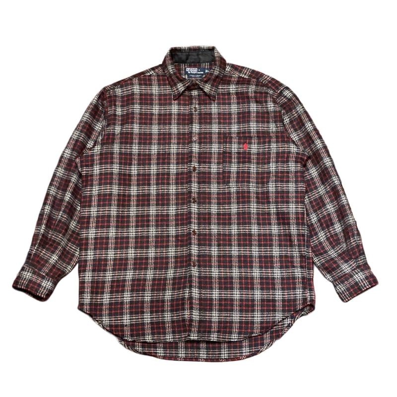 90s Polo Ralph Lauren “LOWELL SPORT” Wool Shirt