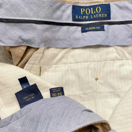 Polo Ralph Lauren Linen Slacks