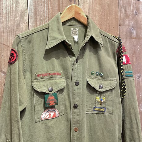 40’s BOY SCOUTS OF AMERICA Cotton Twill Shirt
