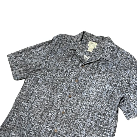 L.L.Bean Ancient Symbol Print Shirt
