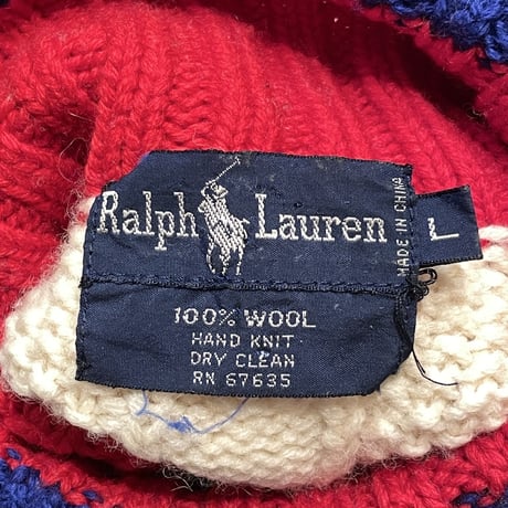 90’s Ralph Lauren Turtle Neck Handknit Sweater
