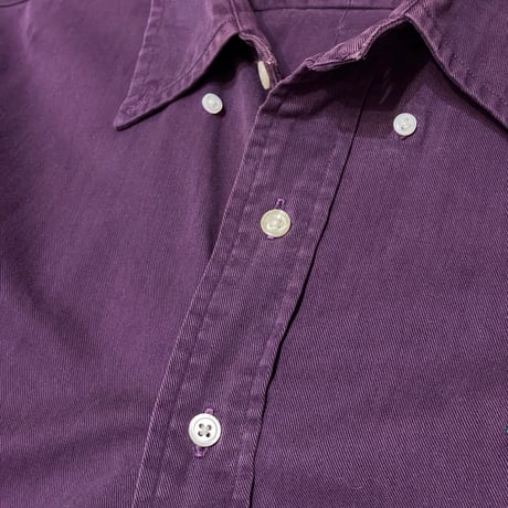 90s Polo Ralph Lauren Cotton Twill B.D Shirt