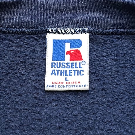90s RUSSELL ATHLETIC Printed Sweat Shirt