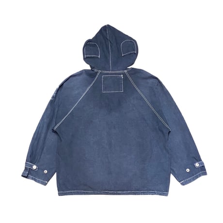 90s- JUMPER Cotton Canvas Smock