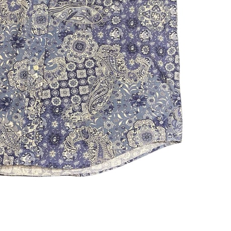 90s Nautica Paisley Pattern B.D Shirt