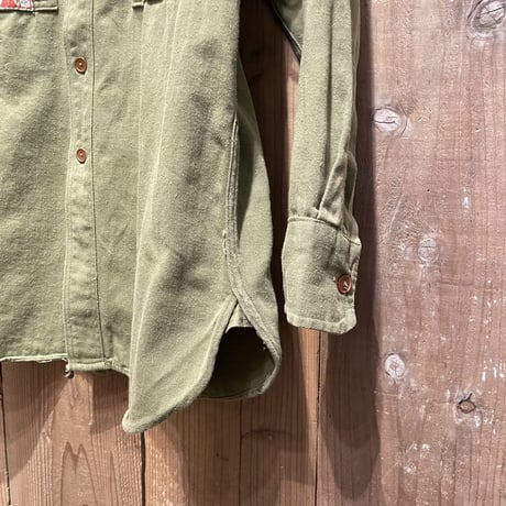 40’s BOY SCOUTS OF AMERICA Cotton Twill Shirt