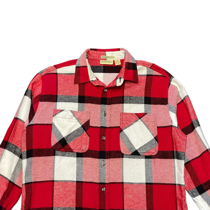 80s ST JOHN'S BAY Heavyweight Bigmac Flannel Sh