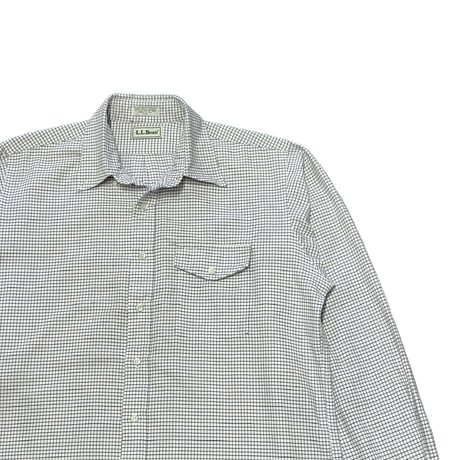 90s L.L.Bean Oxford Plaid Shirt