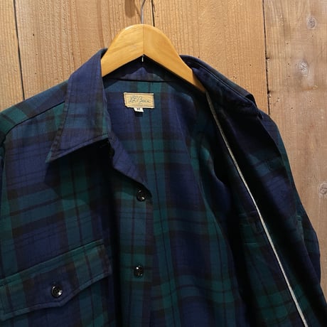 60’s~ L.L.Bean Wool Safari Shirt