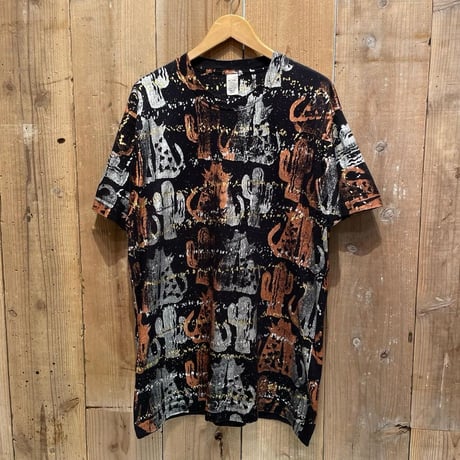 80’s~ UNKNOWN All Over Print T-Shirt