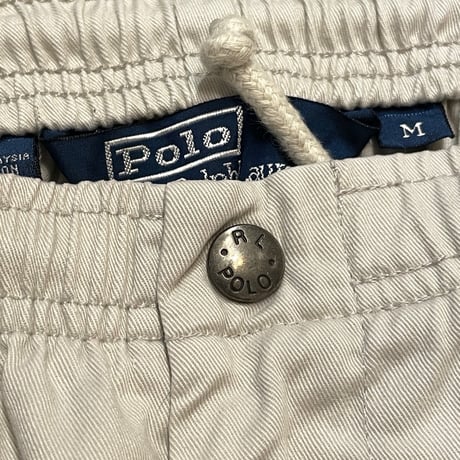 90s- Polo Ralph Lauren Cotton Easy Pants