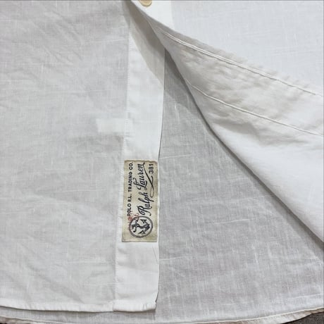 Polo Ralph Lauren Linen/Cotton Officer Shirt