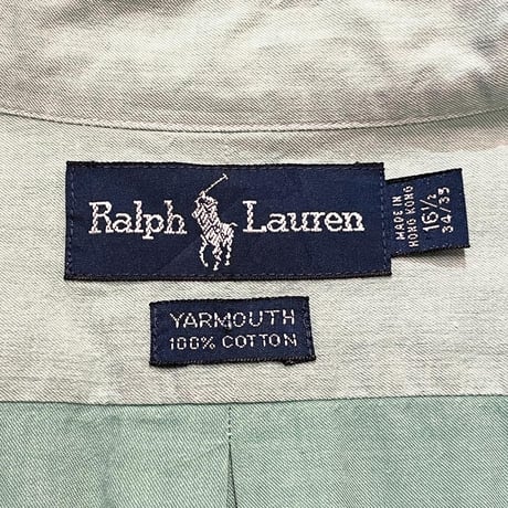 90s- Polo Ralph Lauren Cotton B.D Shirt