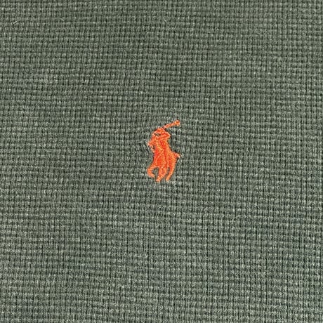 Polo Ralph Lauren Cotton Waffle Shirt GREEN