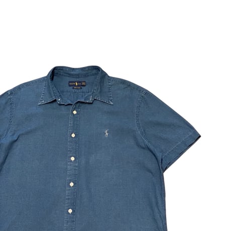 00s- Polo Ralph Lauren Indigo Oxford Shirt