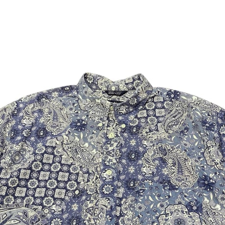 90s Nautica Paisley Pattern B.D Shirt