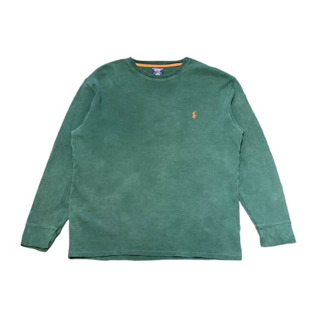 Polo Ralph Lauren Cotton Waffle Shirt GREEN