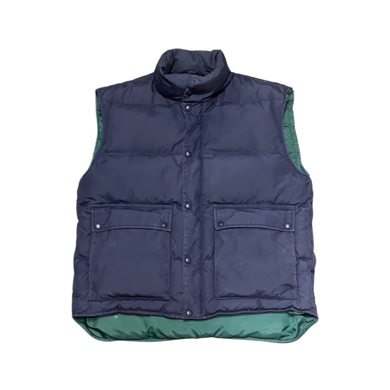 【定番名作】90s Eddie Bauer  down vest 90s Eddie Bauer Goose Down Vest | MWC 下北沢