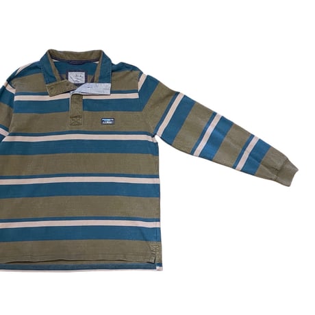 00s- L.L.Bean Striped  Cotton Shirt