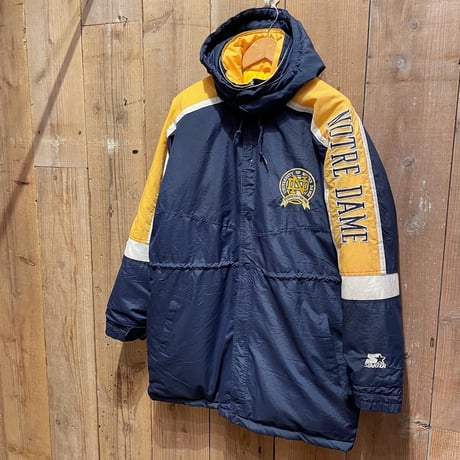 90’s STARTER Fightin’ Irish Down Parka
