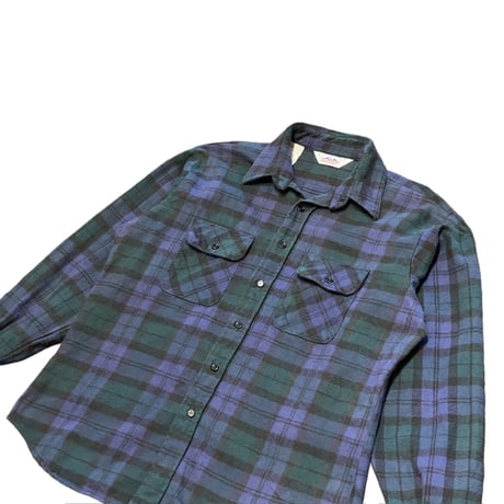 80s DAKOTA by FIVE BROTHER Heavyweight Flannel Shirt