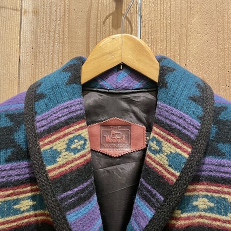 80’s~ Woolrich Native American Pattern Wool Jacket