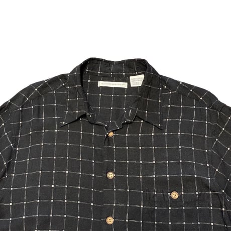 00s- KNIGHTSBRIDGE All Over Print Rayon Shirt