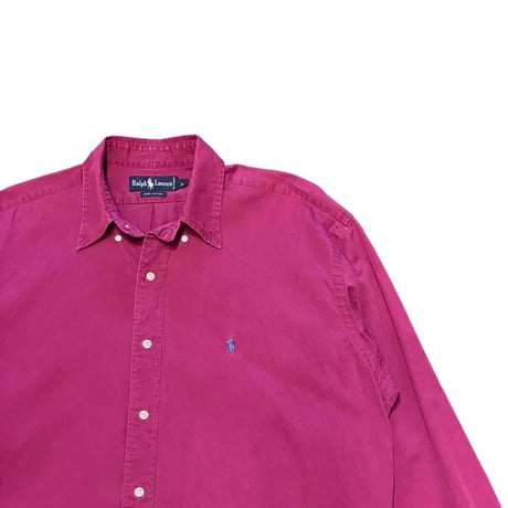 90s- Polo Ralph Lauren Lightweight Chino B.D Shirt