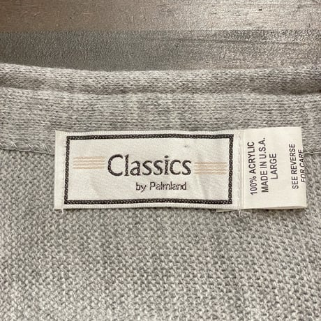 80's- Classics by Palmland ACRYLIC Cardigan