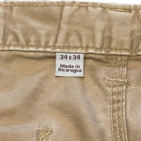 00s- Carhartt Cotton Twill Carpenter Pants W35