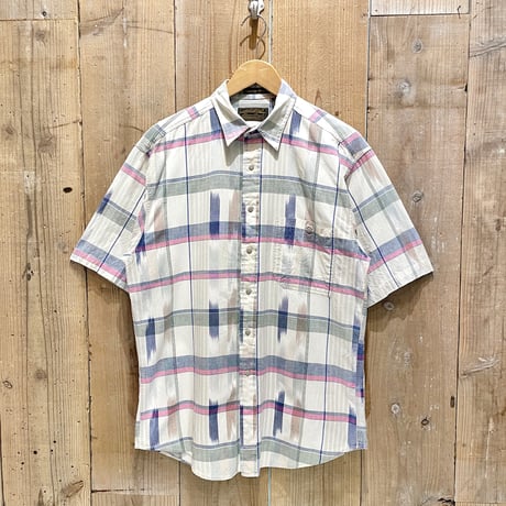 90’s Eddie Bauer Cotton Madras Shirt