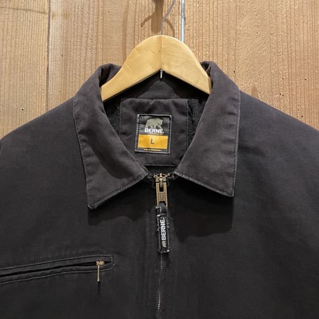 BERNE Flannel Lined Cotton Work Jacket