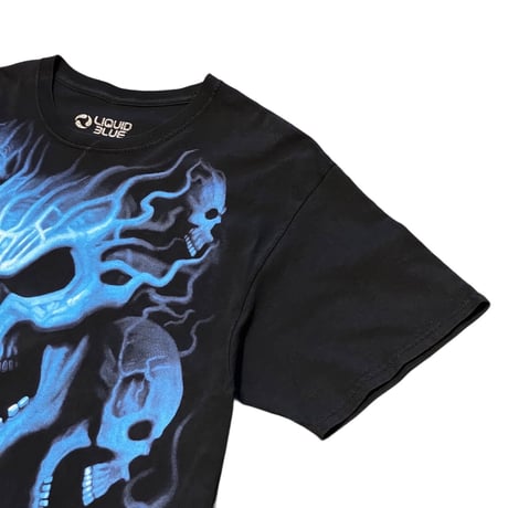 13's LIQUID BLUE Skulls T-Shirt