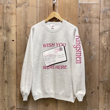 80's- JERZEES Printed Sweat Shirt