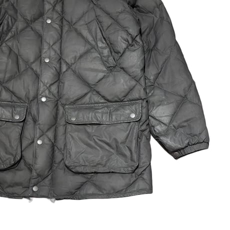 Barbour Waxed Cotton Down Jacket