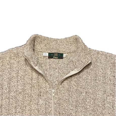 90s ORVIS Wool Knit Zip Sweater