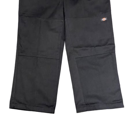 00s- Dickies Double Knee Work Pants BLACK