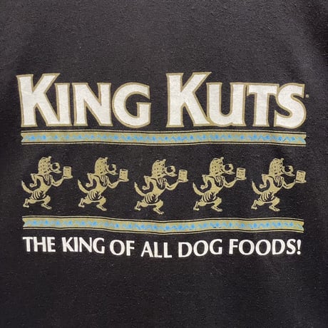 80s- SCREEN STARS KING KUTS DOG FOOD T-Shirt