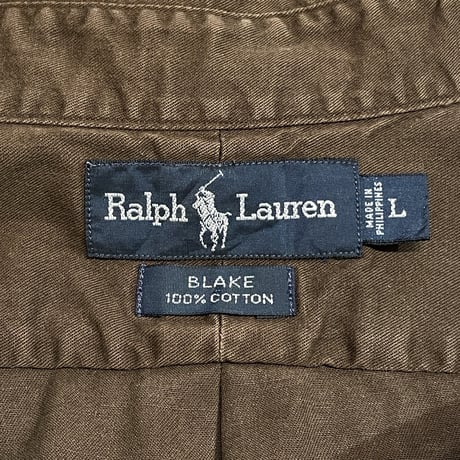 90s~ Polo Ralph Lauren Lightweight Chino B.D Shirt
