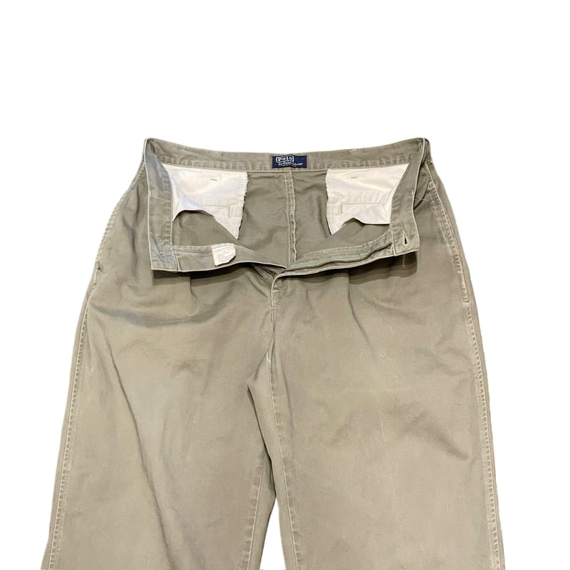80s- Polo Ralph Lauren Two Tuck Chino Pants W34
