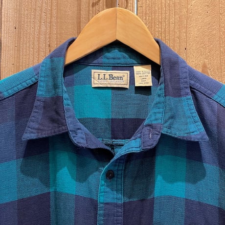 90’s L.L.Bean COOL WEAVE Cotton Shirt