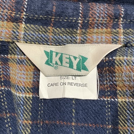 KEY Heavyweight Cotton Flannel Shirt