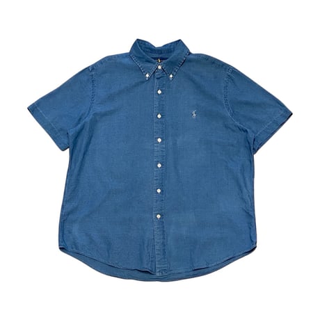 00s- Polo Ralph Lauren Indigo Oxford Shirt