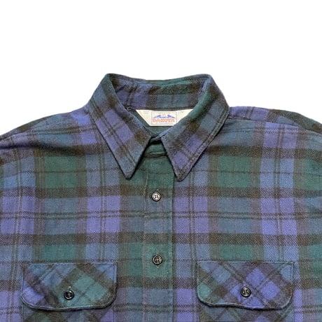 80s DAKOTA by FIVE BROTHER Heavyweight Flannel Shirt