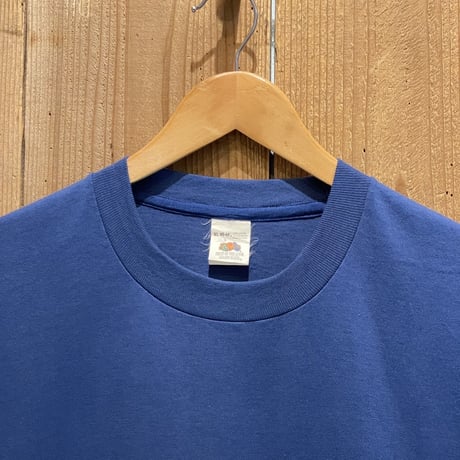 80s FRUIT OF THE LOOM Solid Pocket T-shirt