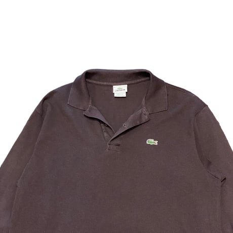 00s- LACOSTE L/S Polo Shirt