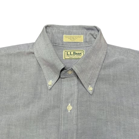 90s L.L.Bean Cotton/Poly  B.D Shirt