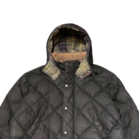 Barbour Waxed Cotton Down Jacket
