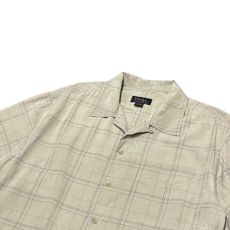 WALTER HAGEN Silk Open Collar Shirt
