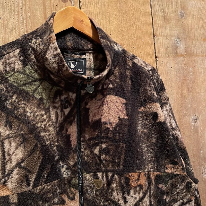 Fleece camo clearance jacket